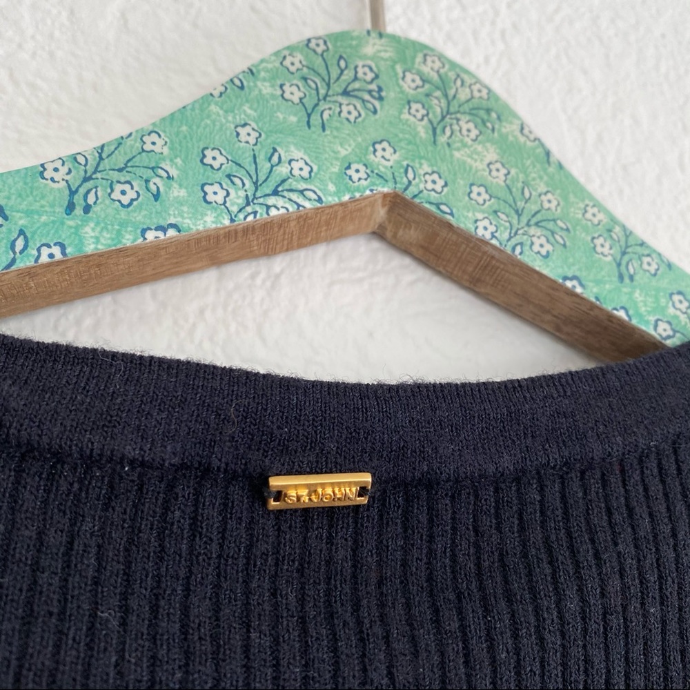 Vintage St John Ribbed Knit Tank - Picture 6 of 9